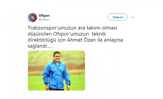Ofspor yeni teknik direktörünü böyle açıkladı! 3