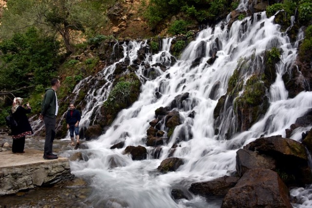 Gümüşhane’de 40 gözeli şelale büyülüyor 12