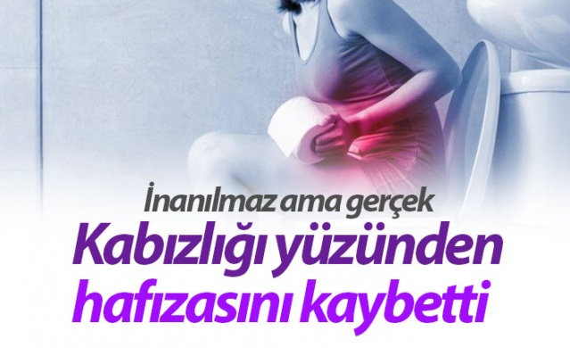 Kabızlık çekerken hafızanızdan olamayın! 1