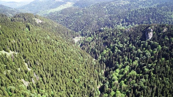 Doğal teras 'Ablak Taşı'nın doyumsuz manzarası 4