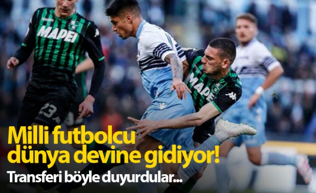 Milli futbolcu dünya devine gidiyor 1