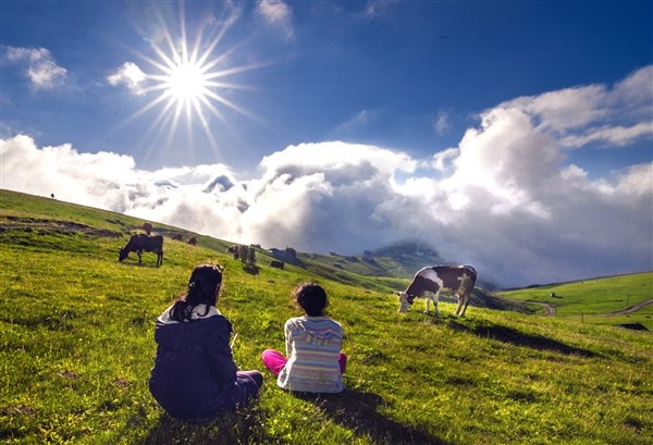 Karadeniz Yaylaları çocuklarla şenlendi 7