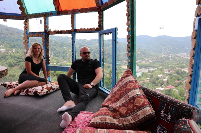Artvin’de o ev kendine hayran bıraktı 7
