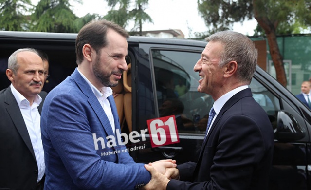 Bakan Albayrak Trabzonspor bayramlaşmasında 3