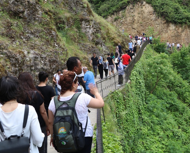 Bayramda Rize'ye turist akını 6