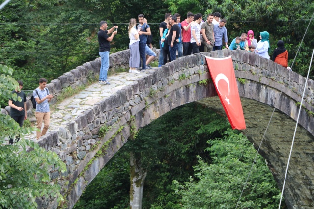 Bayramda Rize'ye turist akını 9