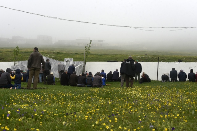 Kadırga'daki üstü açık camide ilk cuma namazı kılındı 15