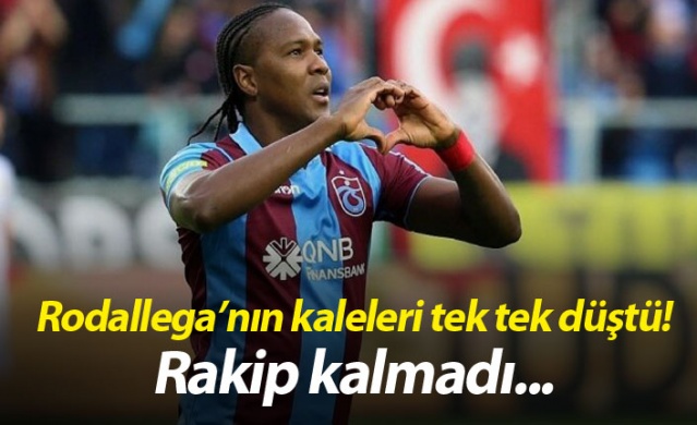 Rodallega'da rakip kalmadı 1