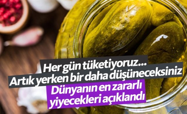 İşte dünyadaki en sağlıksız besinler 1