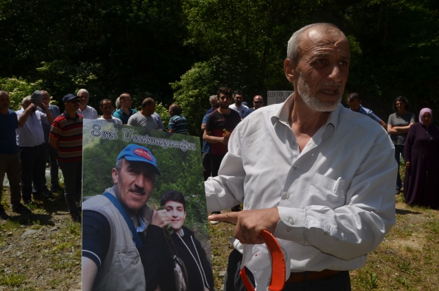 "Uzungöl'de balık tutarken ölebilirsiniz" eylemi 8