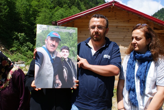 "Uzungöl'de balık tutarken ölebilirsiniz" eylemi 13