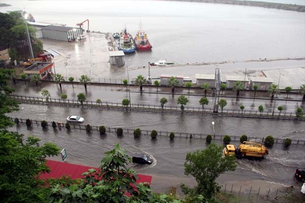 Giresun da sular altında 2