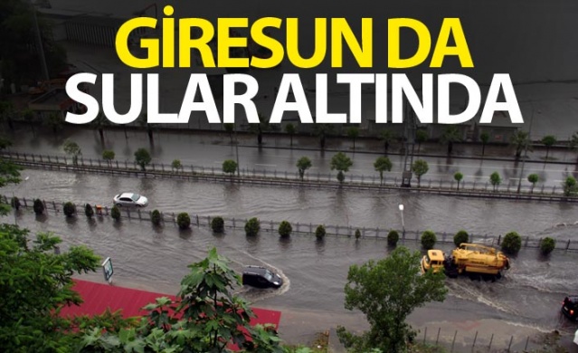 Giresun da sular altında 1