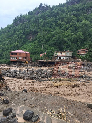 İşte Araklı'daki facianın fotoğrafları 39