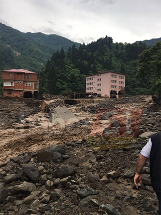İşte Araklı'daki facianın fotoğrafları 21