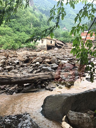 İşte Araklı'daki facianın fotoğrafları 27