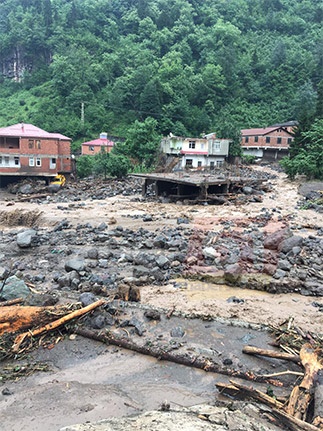 İşte Araklı'daki facianın fotoğrafları 28