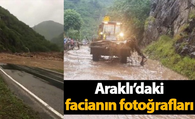 İşte Araklı'daki facianın fotoğrafları 1