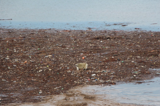 Trabzon’da yağış sonrası deniz bu hale geldi! 20