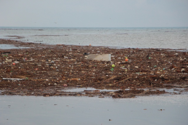 Trabzon’da yağış sonrası deniz bu hale geldi! 15