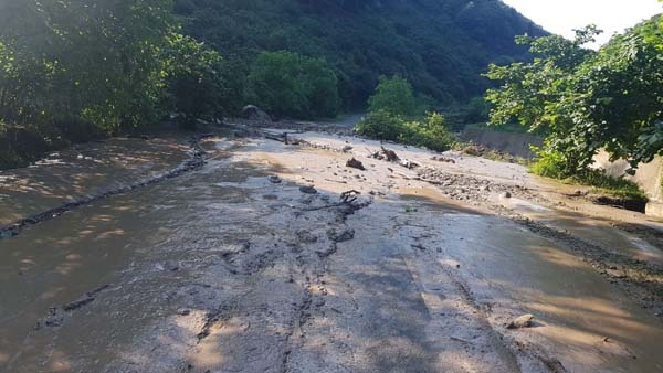 Trabzon’dan sel haberleri gelmeye devam ediyor 2