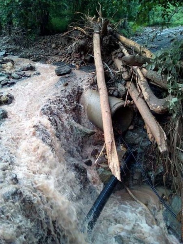 Trabzon’dan sel haberleri gelmeye devam ediyor 9