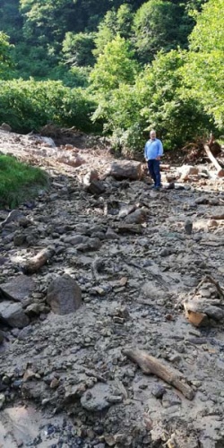 Trabzon’dan sel haberleri gelmeye devam ediyor 6