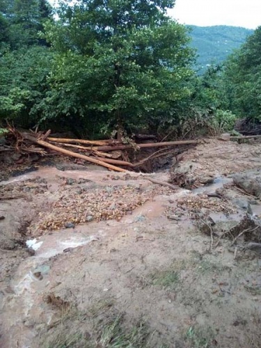 Trabzon’dan sel haberleri gelmeye devam ediyor 11