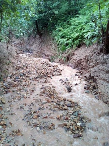 Trabzon’dan sel haberleri gelmeye devam ediyor 12