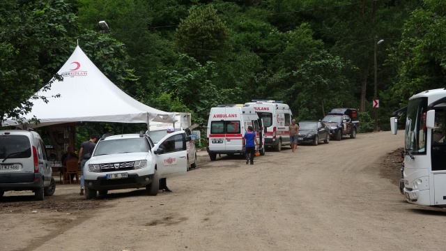 Araklı'da arama kurtarma çalışmalarında 5. gün 7