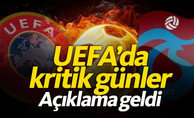 Trabzonspor için UEFA'da kritik günler 1