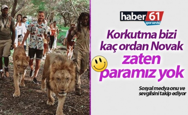 Novak ve sevgilisi tatilin keyfini sürüyor 1