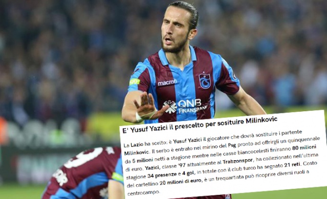 Yusuf Yazıcı'ya İtalya'dan bir iddia! 2