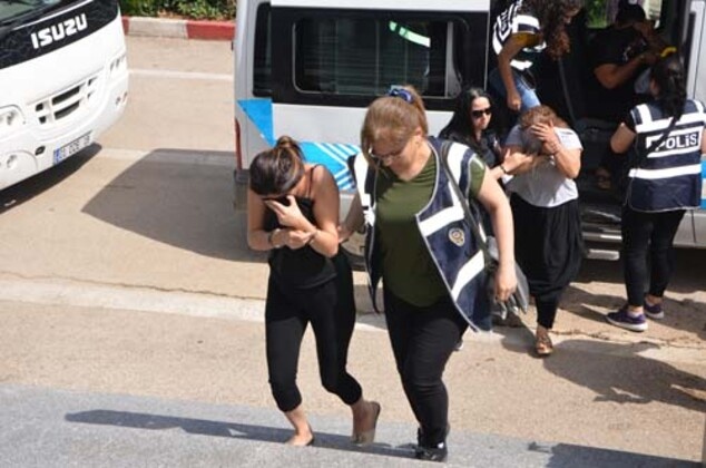 Fuhuş rezaleti böyle bitti 12