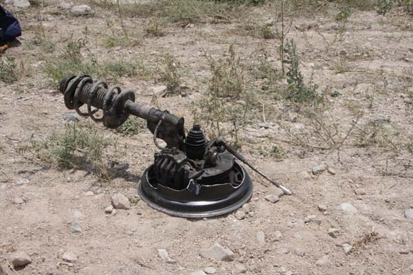 Trabzon'a gelirken bu hale geldi 6