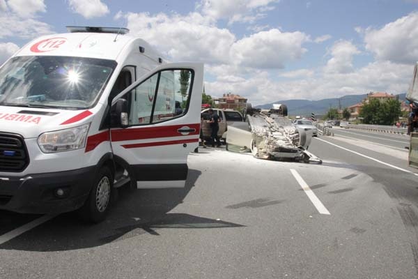 Trabzon'a gelirken bu hale geldi 3