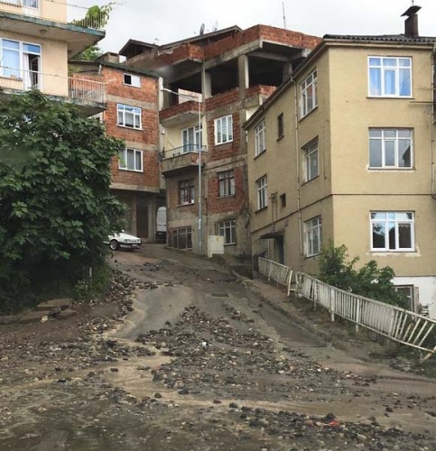 Ordu'da sağanak etkili oldu 4