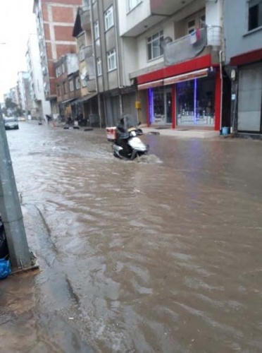 Ordu'da sağanak etkili oldu 2