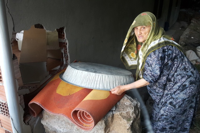 Gümüşhane'de korku dolu anlar! 4