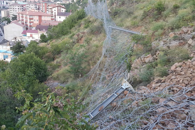 Gümüşhane'de korku dolu anlar! 16