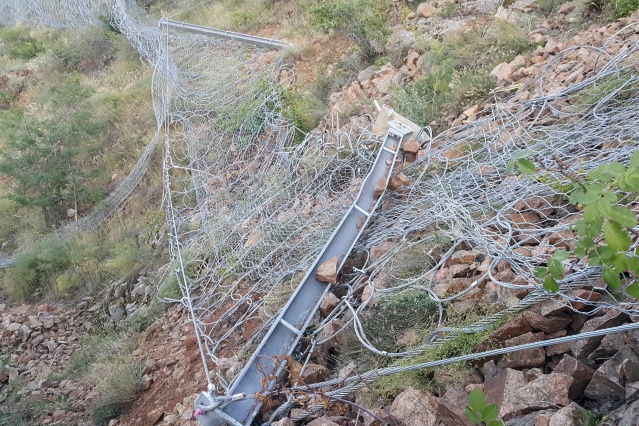 Gümüşhane'de korku dolu anlar! 11