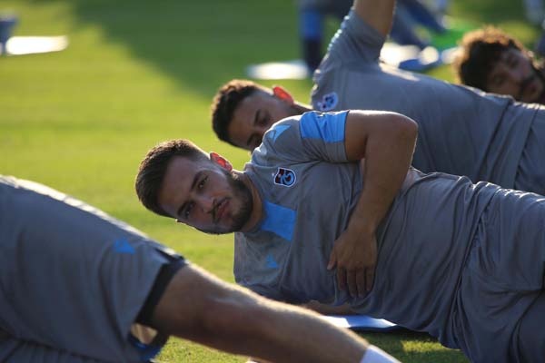 Trabzonspor hazırlıklarını sürdürüyor. 4 Temmuz 2017 10