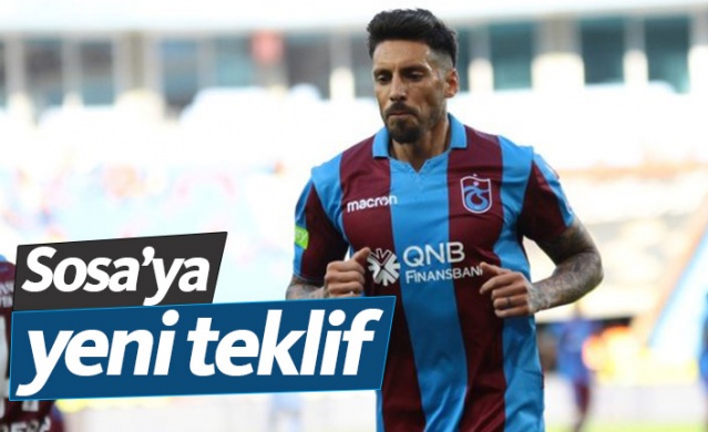 Trabzonspor'da Jose Sosa'ya yeni teklif 1