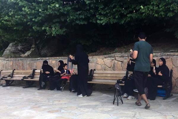 Arapların Tomara Şelalesi ilgisi 2