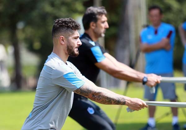 Trabzonspor'dan sabah antrenmanı 12