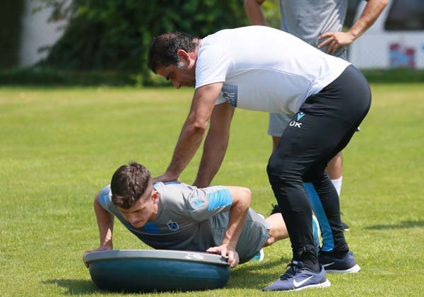 Trabzonspor'dan sabah antrenmanı 22
