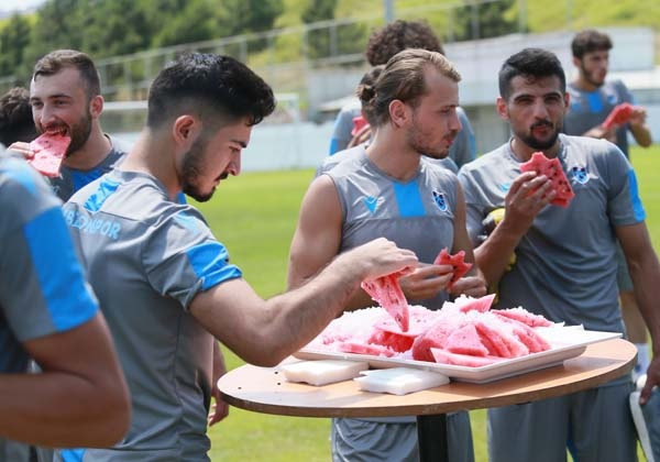 Trabzonspor'dan sabah antrenmanı 23