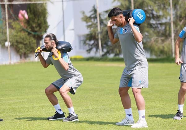 Trabzonspor'dan sabah antrenmanı 7