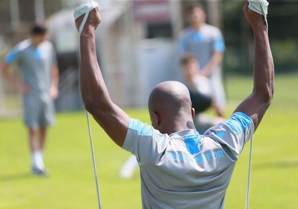 Trabzonspor'dan sabah antrenmanı 4