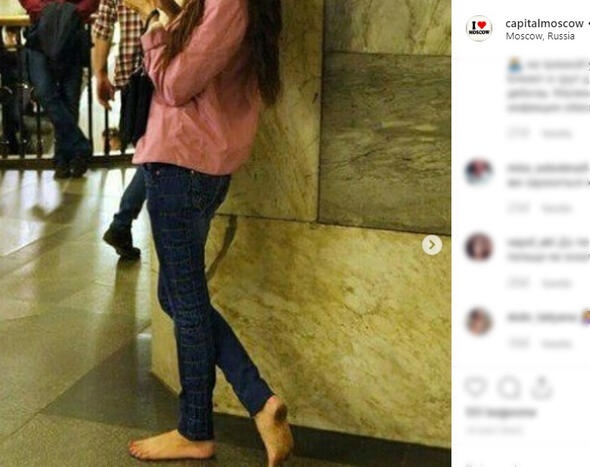 Rusya'da başlayan yeni akım! Yalın ayak... 21